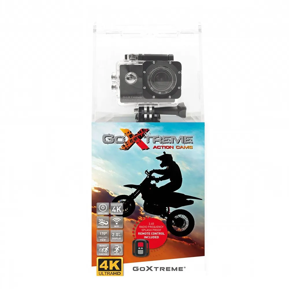 Easypix Goxtreme Enduro Actionkamera, Black, One Size Easypix Goxtreme Enduro Actionkamera, Black, One Size
