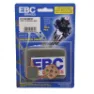 EBC Cfa330hh Tecktro Gemini-novela/lyra Io Iox Aquila Wet Riding Skivebremseklosser, Silver, One Size