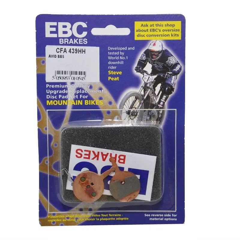 EBC Cfa439hh Avid Bb5 Wet Riding Skivebremseklosser, Silver, One Size
