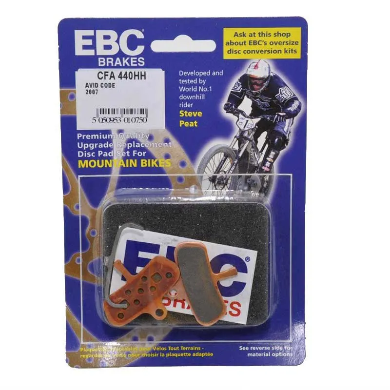 EBC Cfa440hh Avid Code Wet Riding Skivebremseklosser, Silver, One Size EBC Cfa440hh Avid Code Wet Riding Skivebremseklosser, Silver, One Size