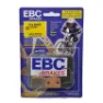 EBC Cfa466hh Hayes Stroker Ryde Wet Riding Skivebremseklosser, Silver, One Size