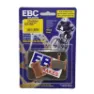 EBC Cfa620hh Hayes Prime/pro And Expert 2012 Wet Riding Skivebremseklosser, Silver, One Size