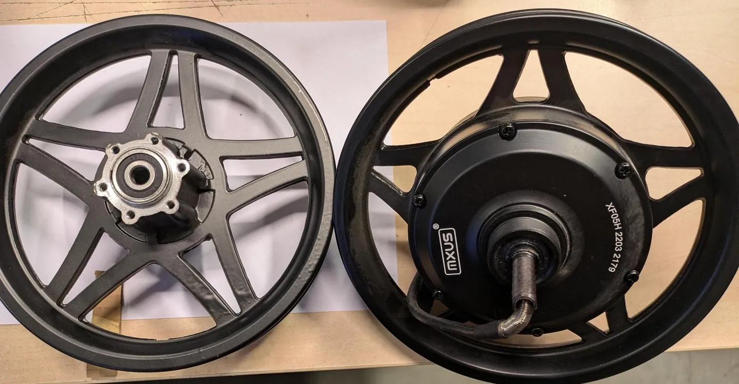 Ebility Elsykkel Hjulsett M/ Motor