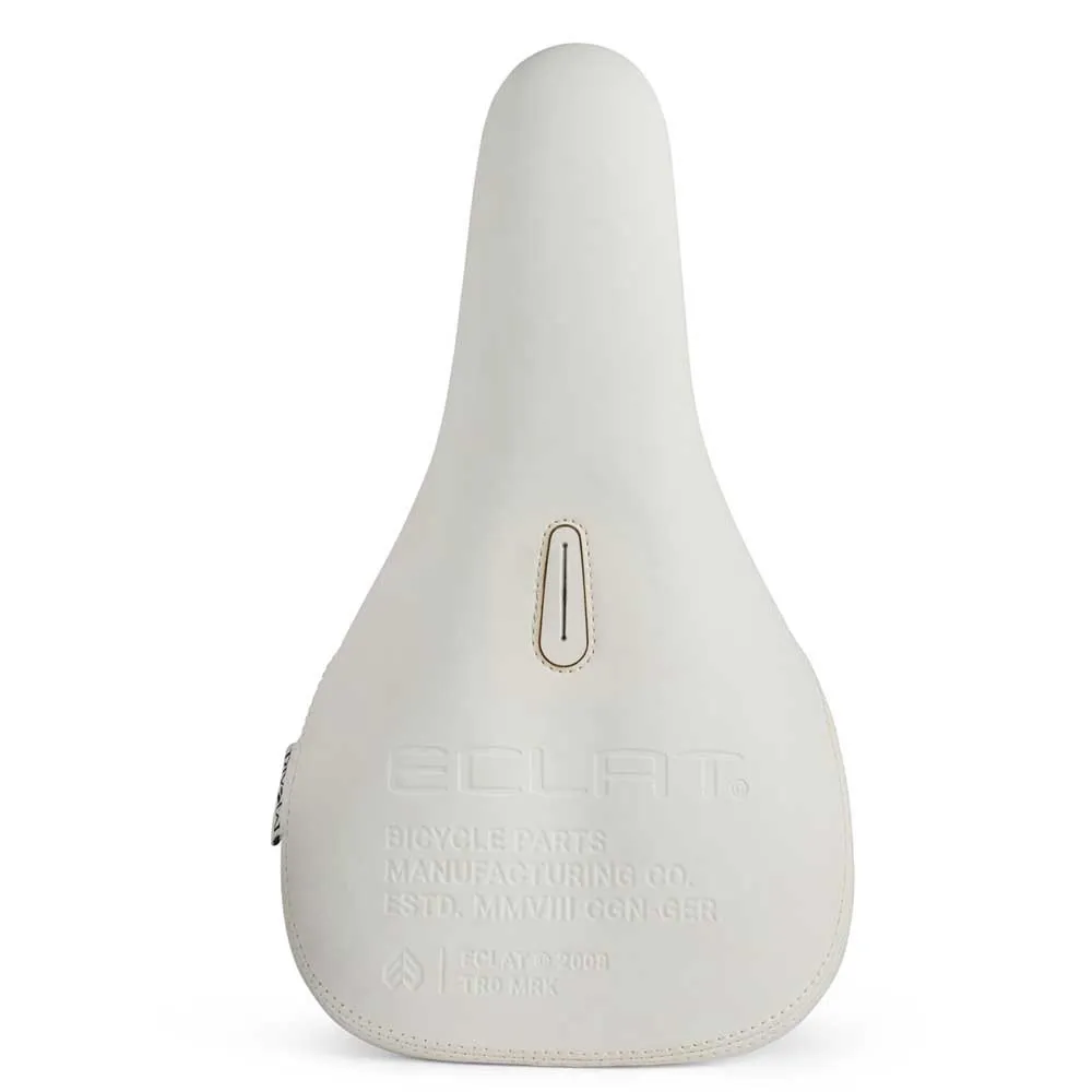 Eclat Bios Slim Pivotal Sykkelsete, White leather, One Size