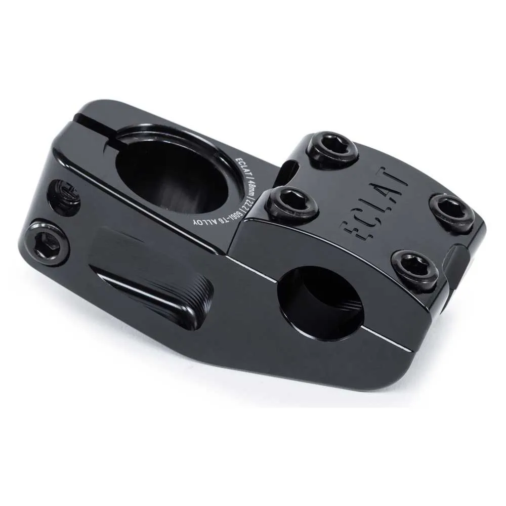 Eclat Domain 22.2 Mm Toploader 34 Mm 1 1/8´´ Sykkelstyrestem, Black, 48mm
