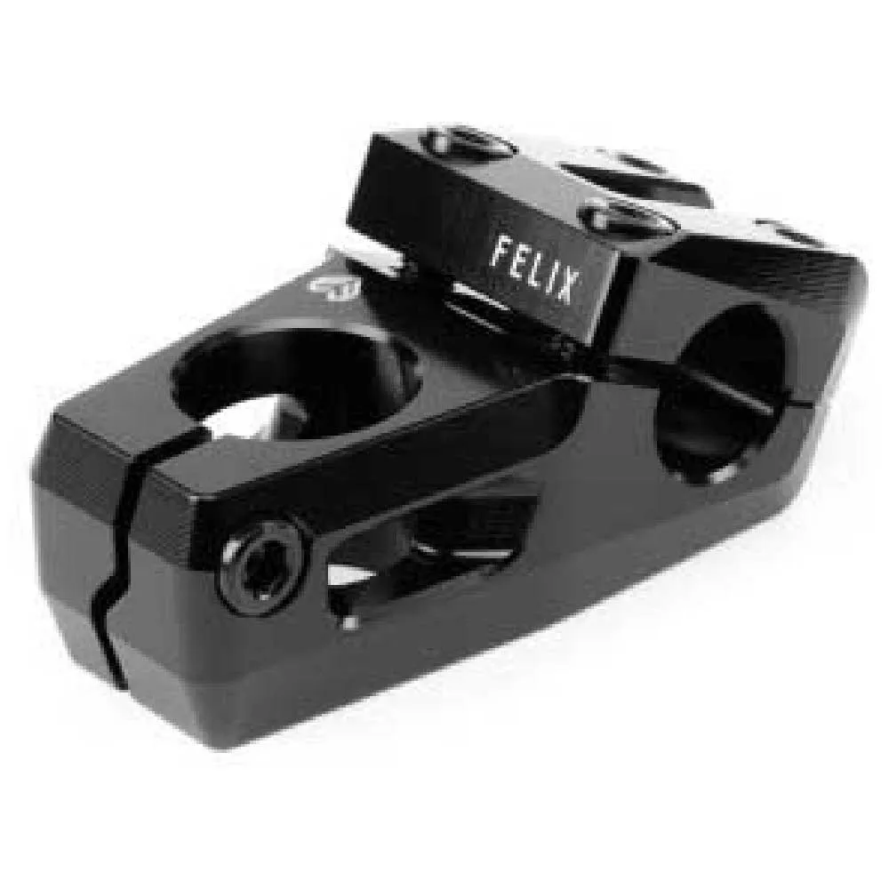 Eclat Felix Top 22.2 Mm Sykkelstyrestem, Black, 48mm