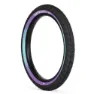 Black / purple teal