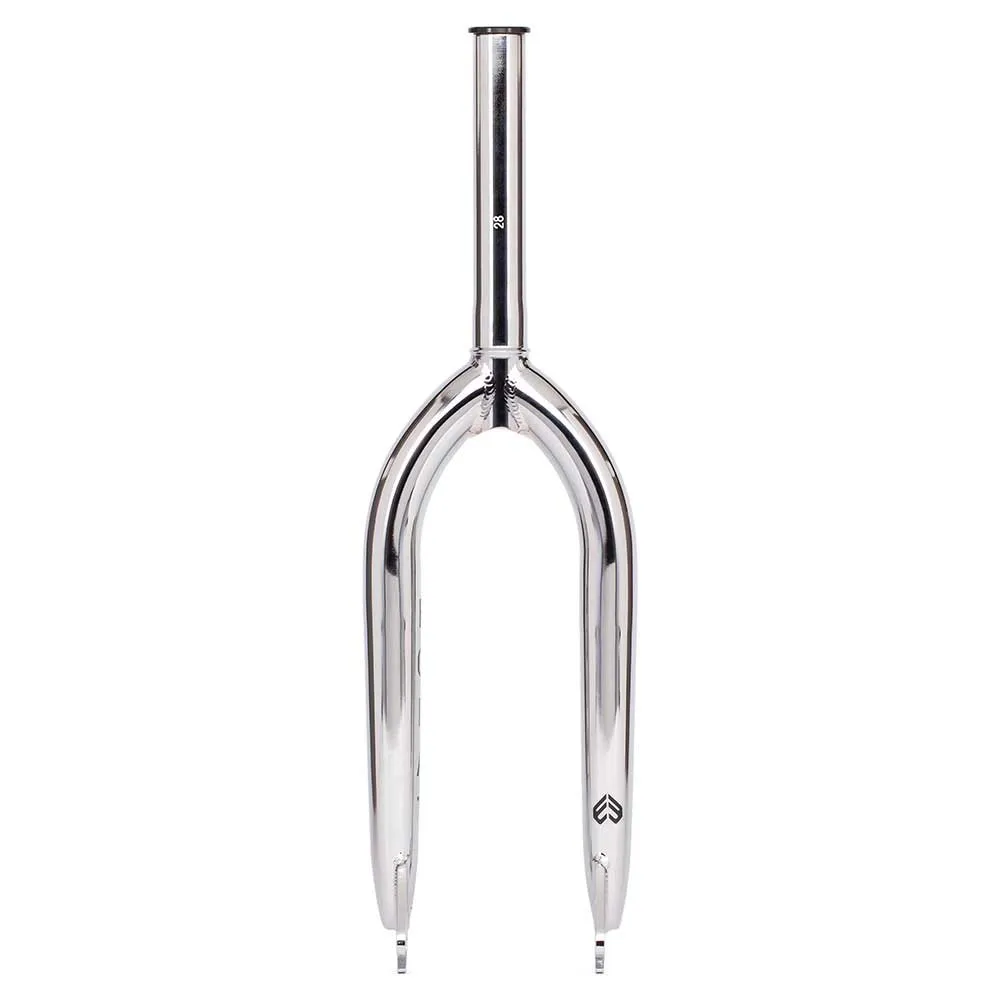 Eclat Storm Xlt 28 Mm Brakeless 1 1/8´´ 20´´ 10 Mm Bmx-gaffel, Chrome, 20", Rigid Eclat Storm Xlt 28 Mm Brakeless 1 1/8´´ 20´´ 10 Mm Bmx-gaffel, Chrome, 20", Rigid
