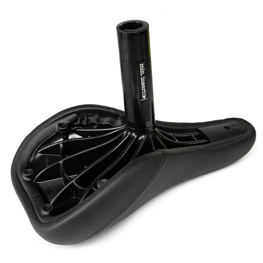 Eclat Unify Fat Sykkelsete, Black, One Size
