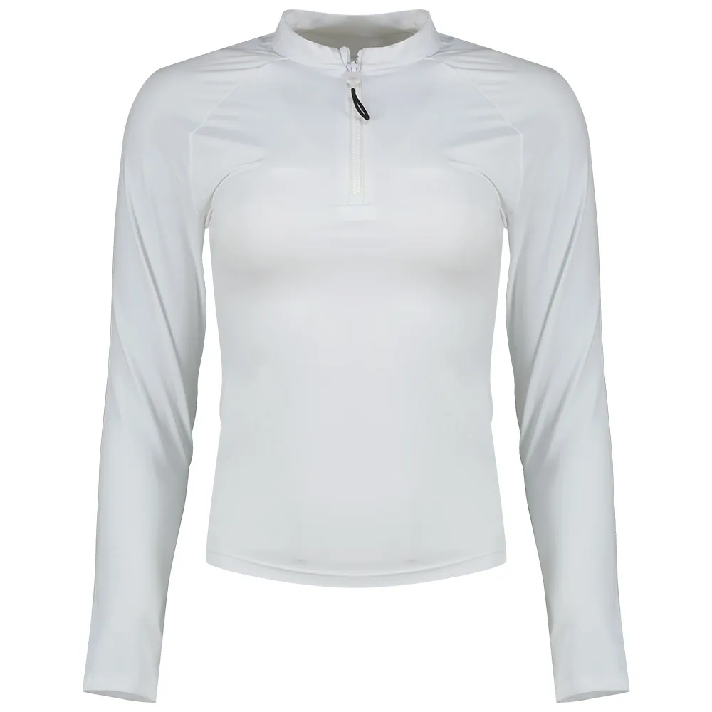 Ecoalf Bolangalf Kvinners Langærmet Rashguard unisex, Off white, XS