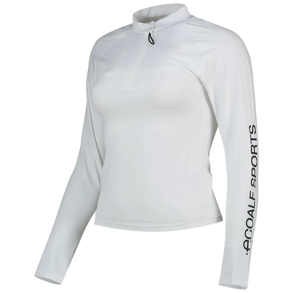 Ecoalf Bolangalf Kvinners Langærmet Rashguard unisex, Off white, XS