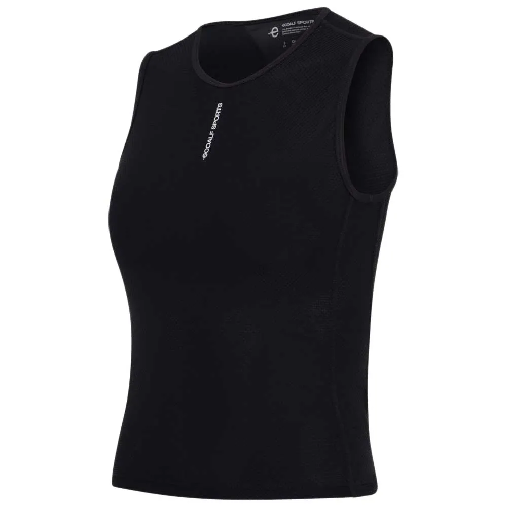 Ecoalf Greyton Ermeløs Baselag, Black