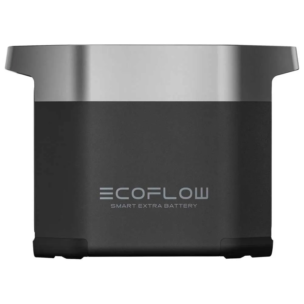 Ecoflow Delta 2 Max 2048wh Solcellepanelbatteri Refurbished, Grey, One Size