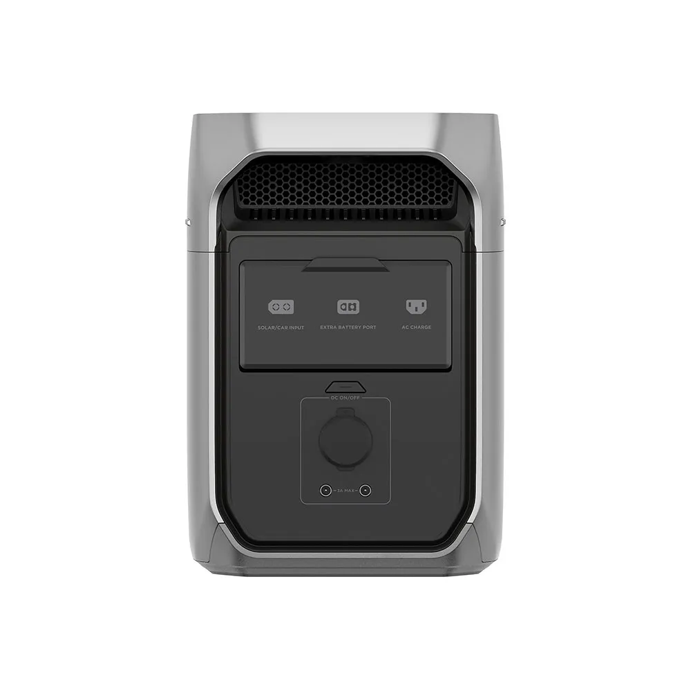 Ecoflow Delta 3 Plus Bærbar Kraftstasjon, Grey, One Size