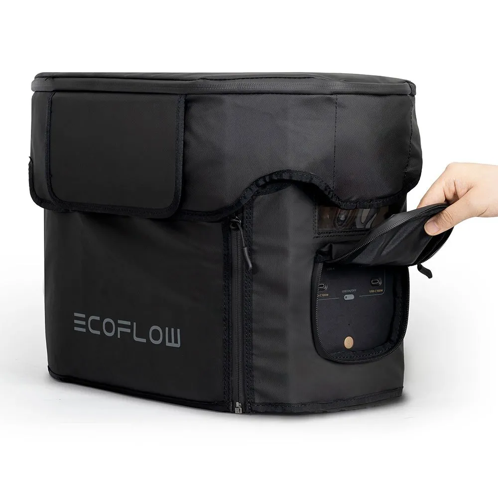 Ecoflow Delta Max Portable Powerbank-veske, Black, One Size Ecoflow Delta Max Portable Powerbank-veske, Black, One Size