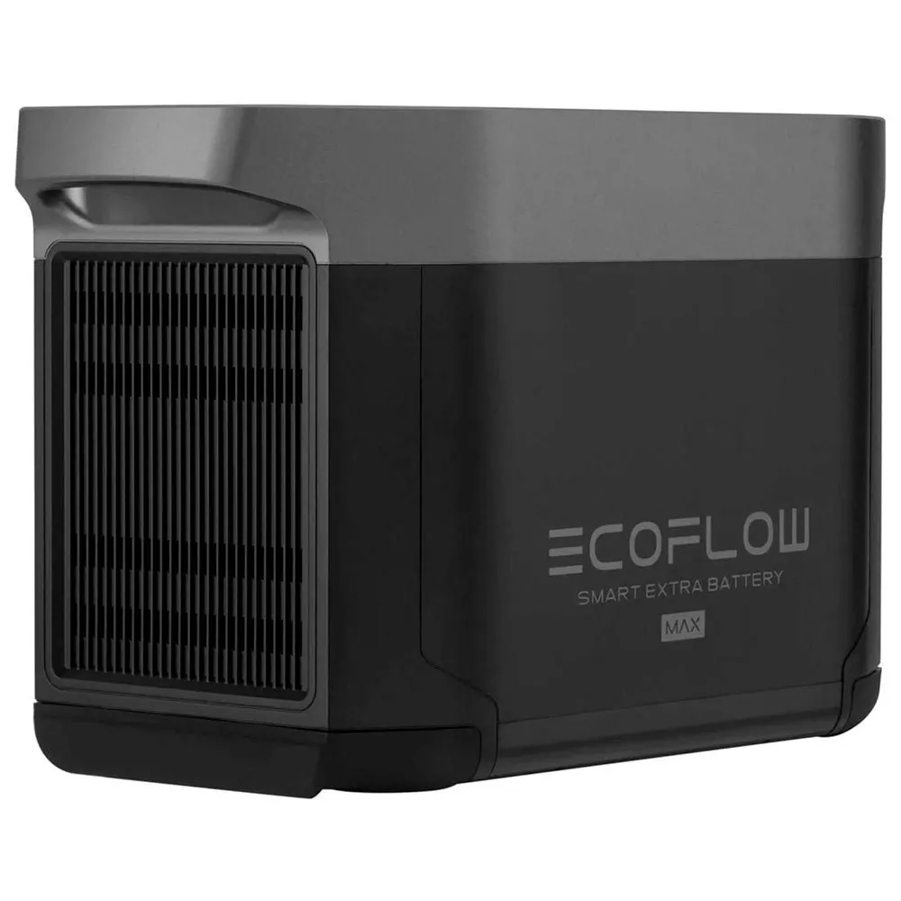 Ecoflow Delta Pro 3600 Wh Units Bærbar Kraftstasjon, Black, One Size Ecoflow Delta Pro 3600 Wh Units Bærbar Kraftstasjon, Black, One Size