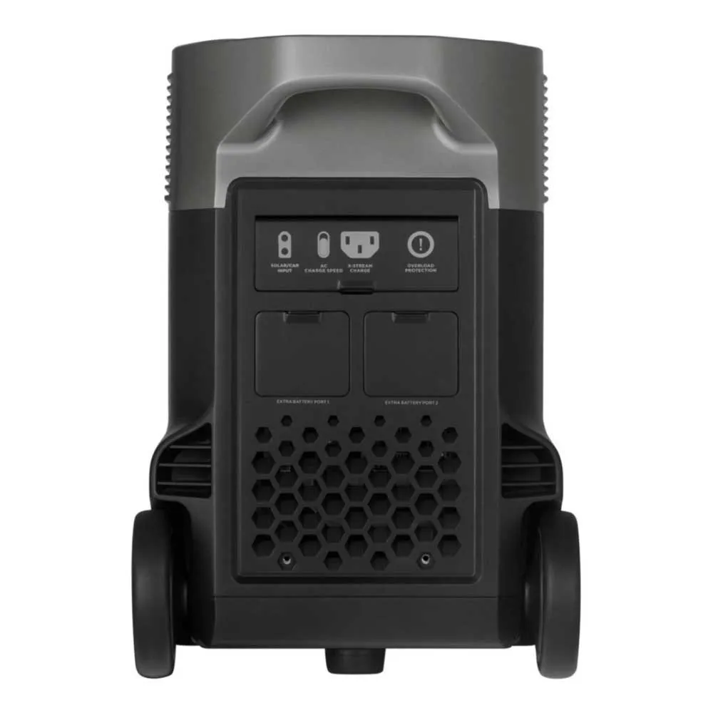 Ecoflow Delta Pro Bærbar Kraftstasjon, Black, One Size Ecoflow Delta Pro Bærbar Kraftstasjon, Black, One Size