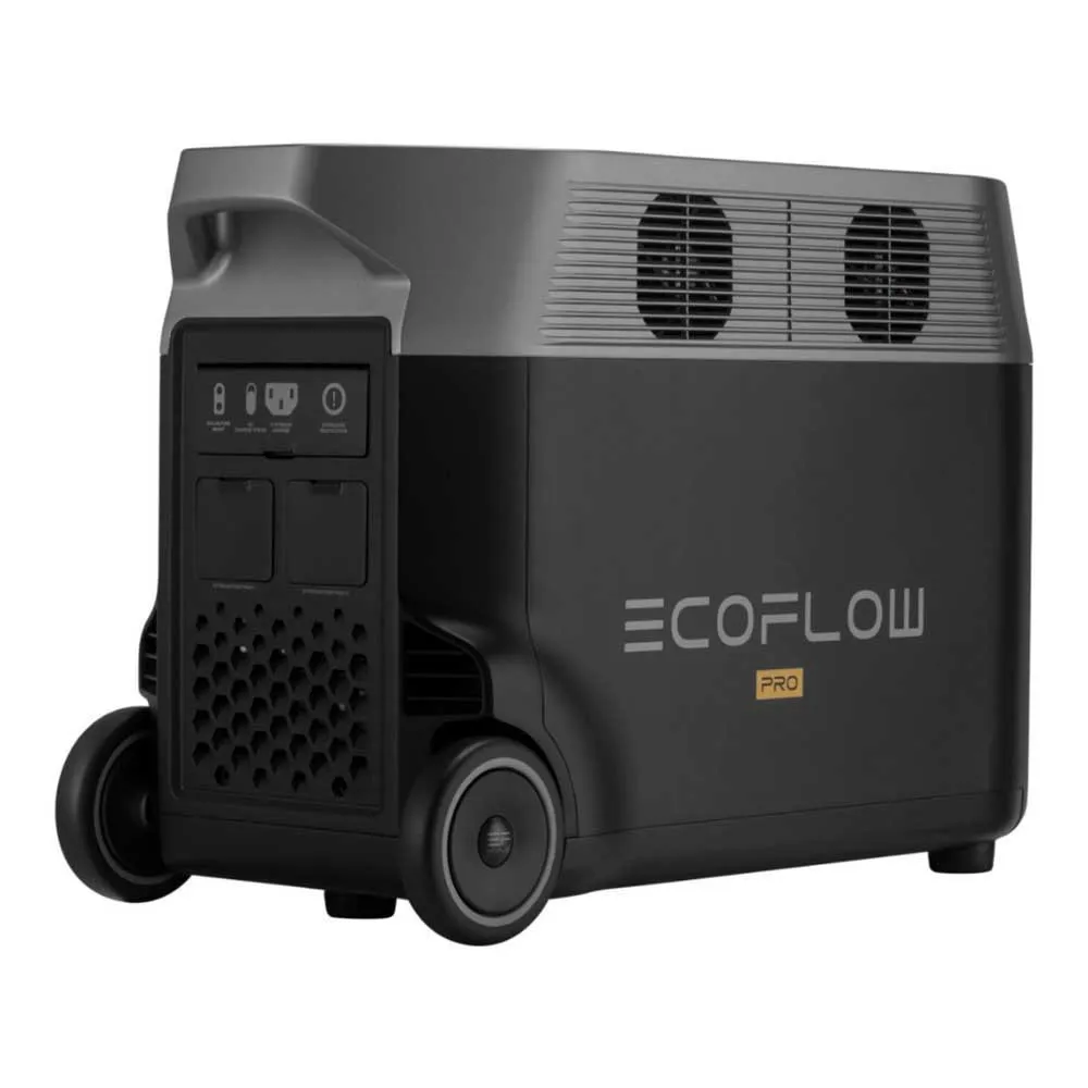 Ecoflow Delta Pro Bærbar Kraftstasjon, Black, One Size Ecoflow Delta Pro Bærbar Kraftstasjon, Black, One Size