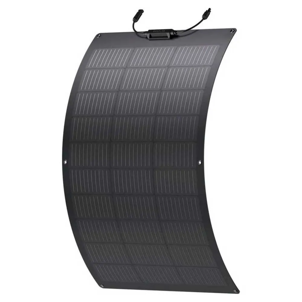 Ecoflow Fleksibelt Solcellepanel 100w, Black, One Size