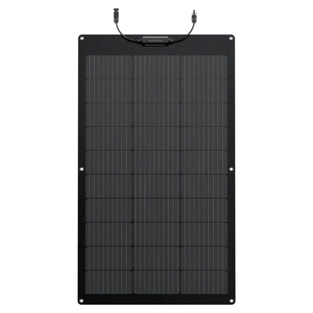 Ecoflow Fleksibelt Solcellepanel 100w, Black, One Size