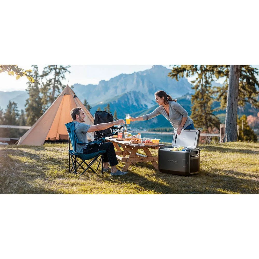 Ecoflow Glacier Classic Stiv Bærbar Kjøleboks 45l, Grey, One Size, EU Plug 220V Ecoflow Glacier Classic Stiv Bærbar Kjøleboks 45l, Grey, One Size, EU Plug 220V