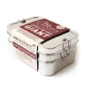 ECOlunchbox Three-in-one Giant Steel, Stainless steel, One Size