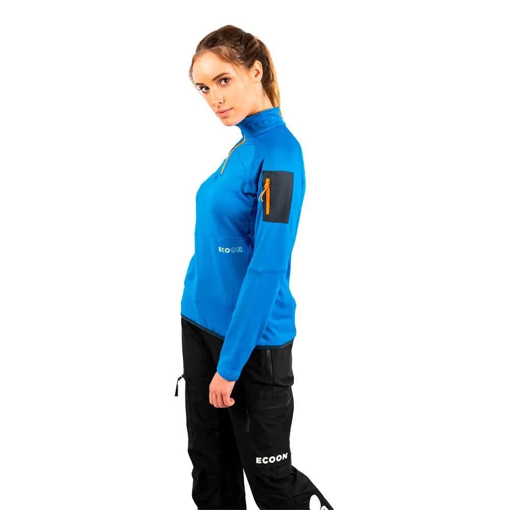 Ecoon Active Baselayer Langarmet Baselag, Blue