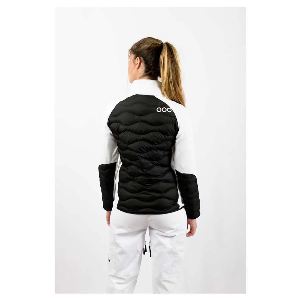Ecoon Active Hybrid Insulated Jakke, Black / white