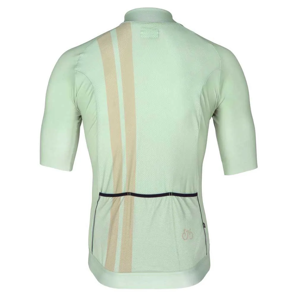 Eddy Merckx Sisemcemc023 Kortarmet T-skjorte, Mint / beige, S