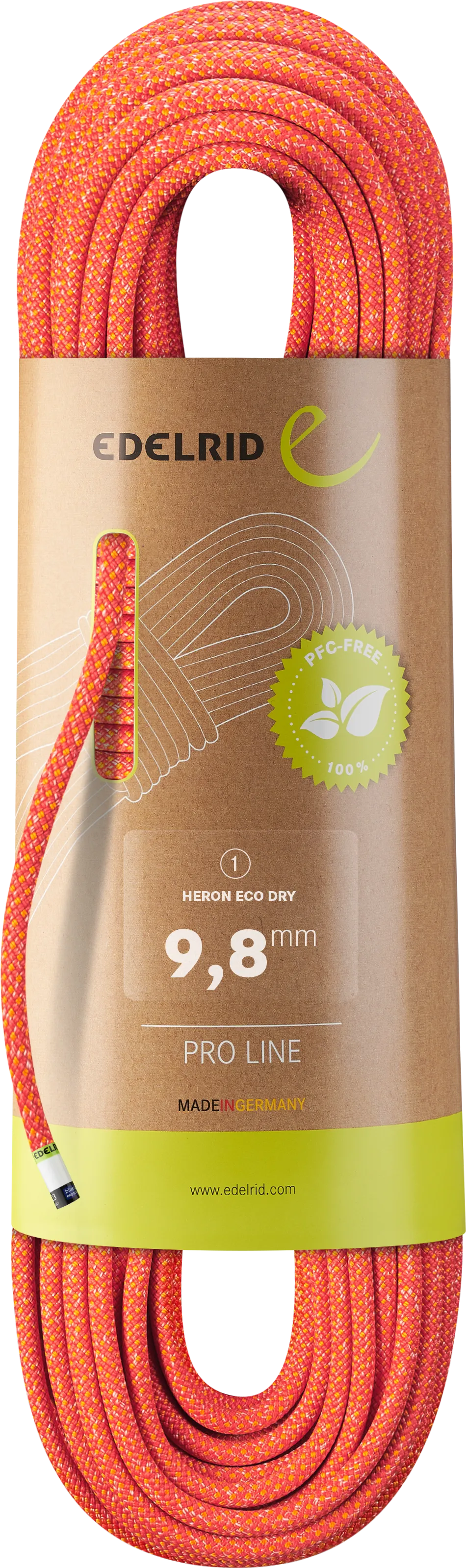 Edelrid Heron Eco Dry 9,8 mm 60 m