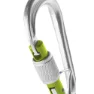 Edelrid Hms Bruce Steel Screw Fg Karabinkrok, Silver, One Size
