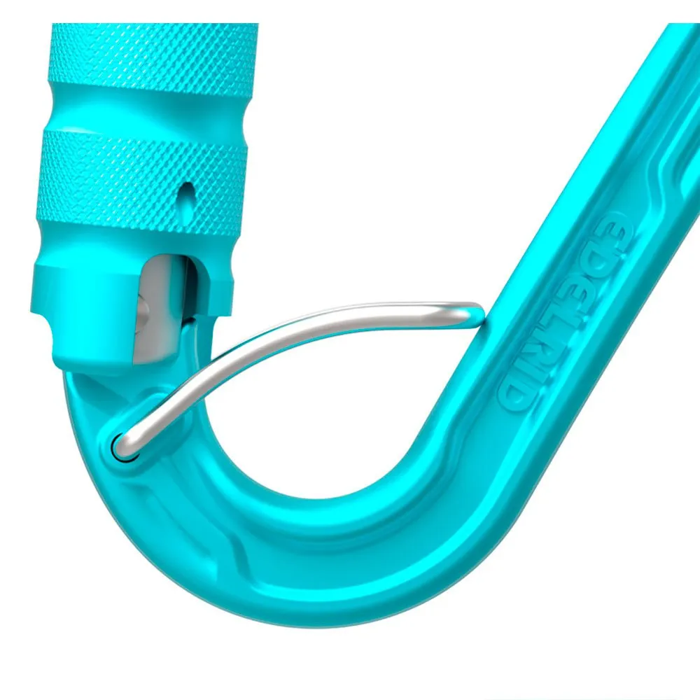 Edelrid Hms Strike Triple Fg Karabinkrok, Icemint, One Size