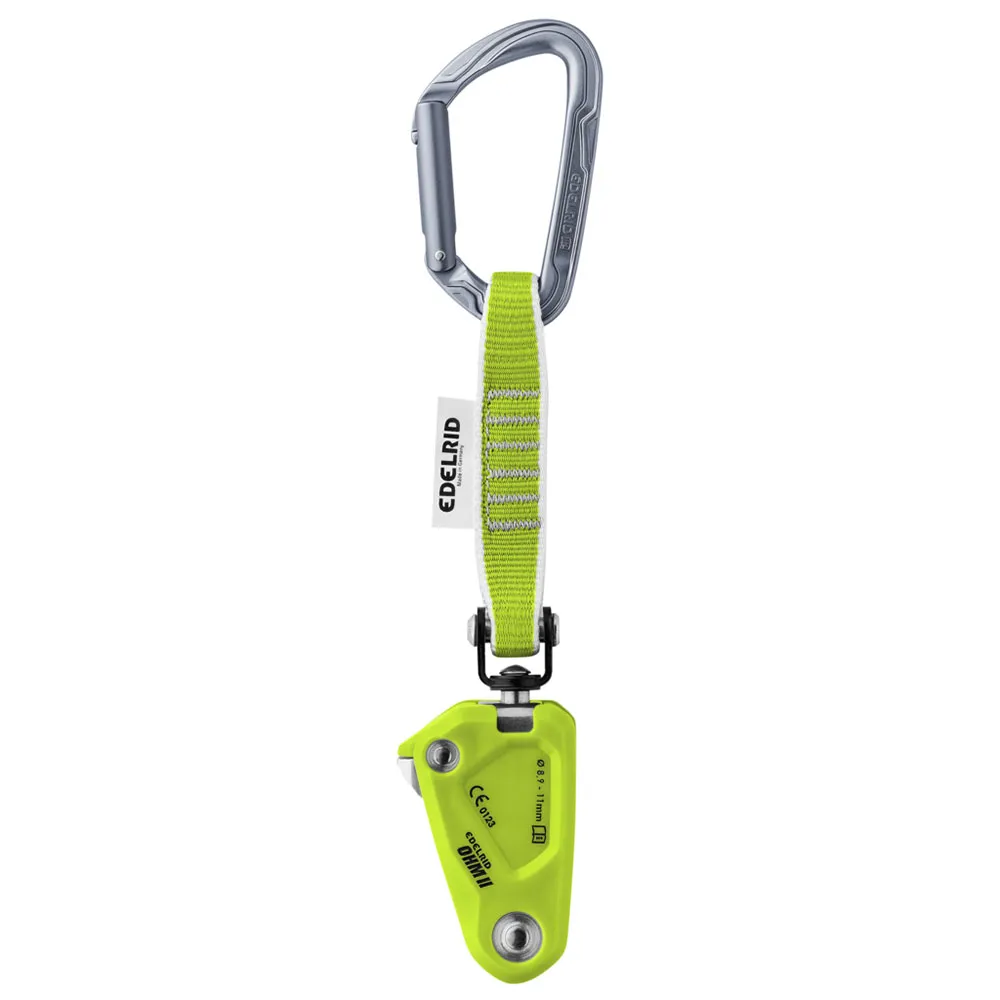 Edelrid Ohm Ii Sikringsbrems, Oasis, One Size Edelrid Ohm Ii Sikringsbrems, Oasis, One Size