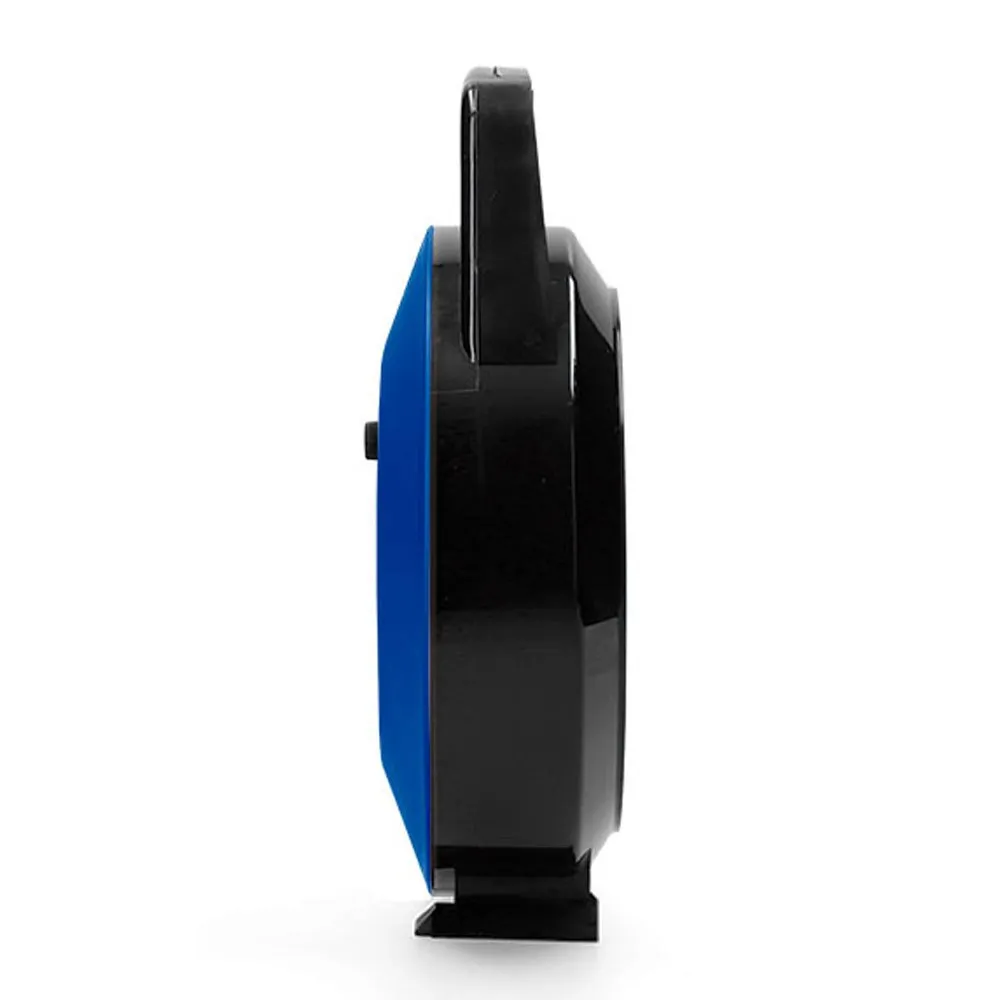 EDM 4 Plugs Kabeltrommel 10 M, Blue / red, One Size