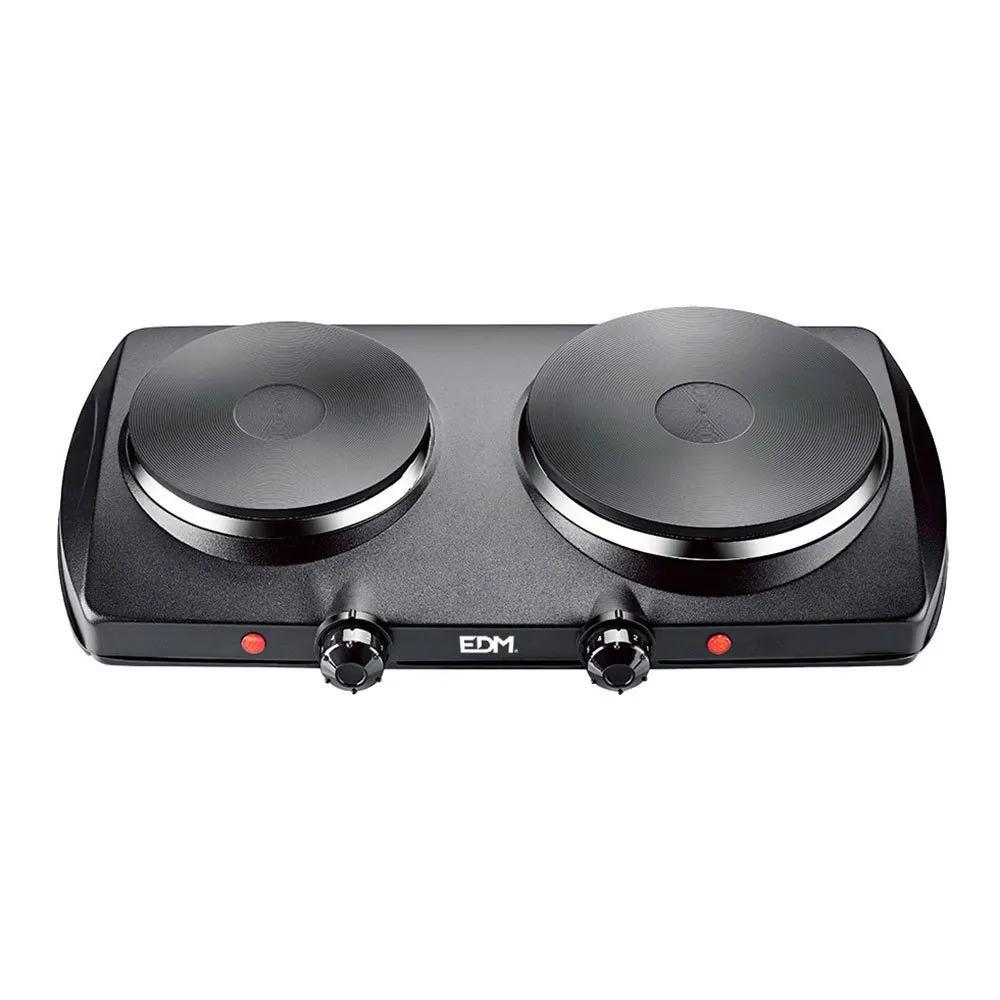 EDM Elektrisk Campingkjøkken 1400w, Black, One Size