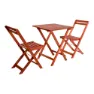 EDM Hagesett I Akasietre unisex, Brown, One Size