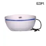 EDM Myggfelle Med Klebrig Plate 18w, White, One Size