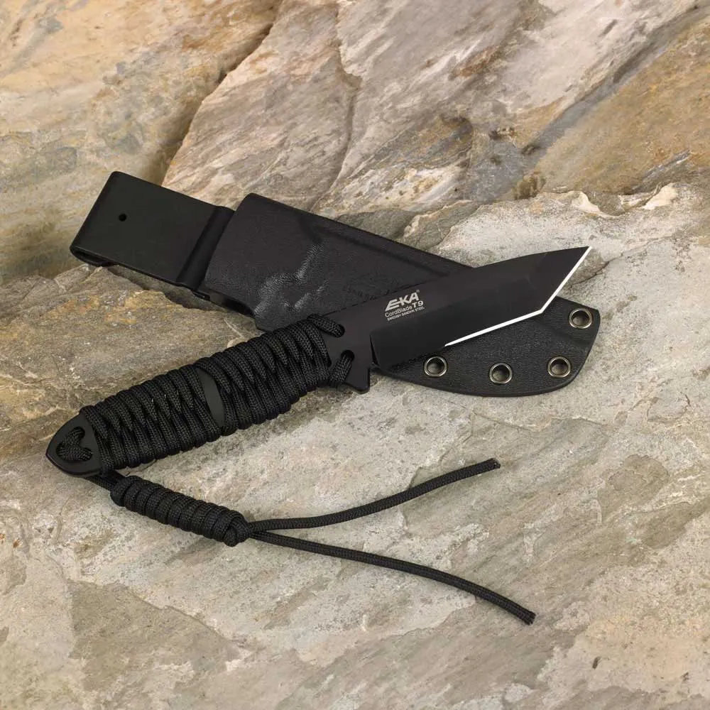 EKA Knivar Cordblade T9 Kniv, Black, One Size EKA Knivar Cordblade T9 Kniv, Black, One Size