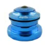 El Gallo External Semi-integrert Headset, Blue anodized, 1 1/8"