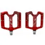 El Gallo Grvty Sykkelpedaler, Red anodized, One Size
