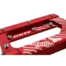 El Gallo Grvty Sykkelpedaler, Red anodized, One Size