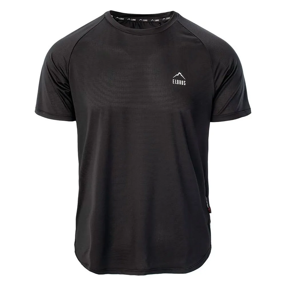 Elbrus Altar Fleecetec Kortarmet T-skjorte, Black