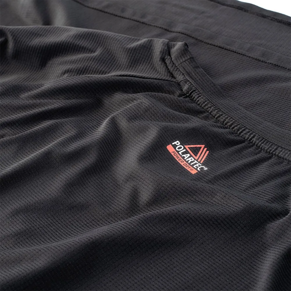 Elbrus Altar Fleecetec Kortarmet T-skjorte, Black