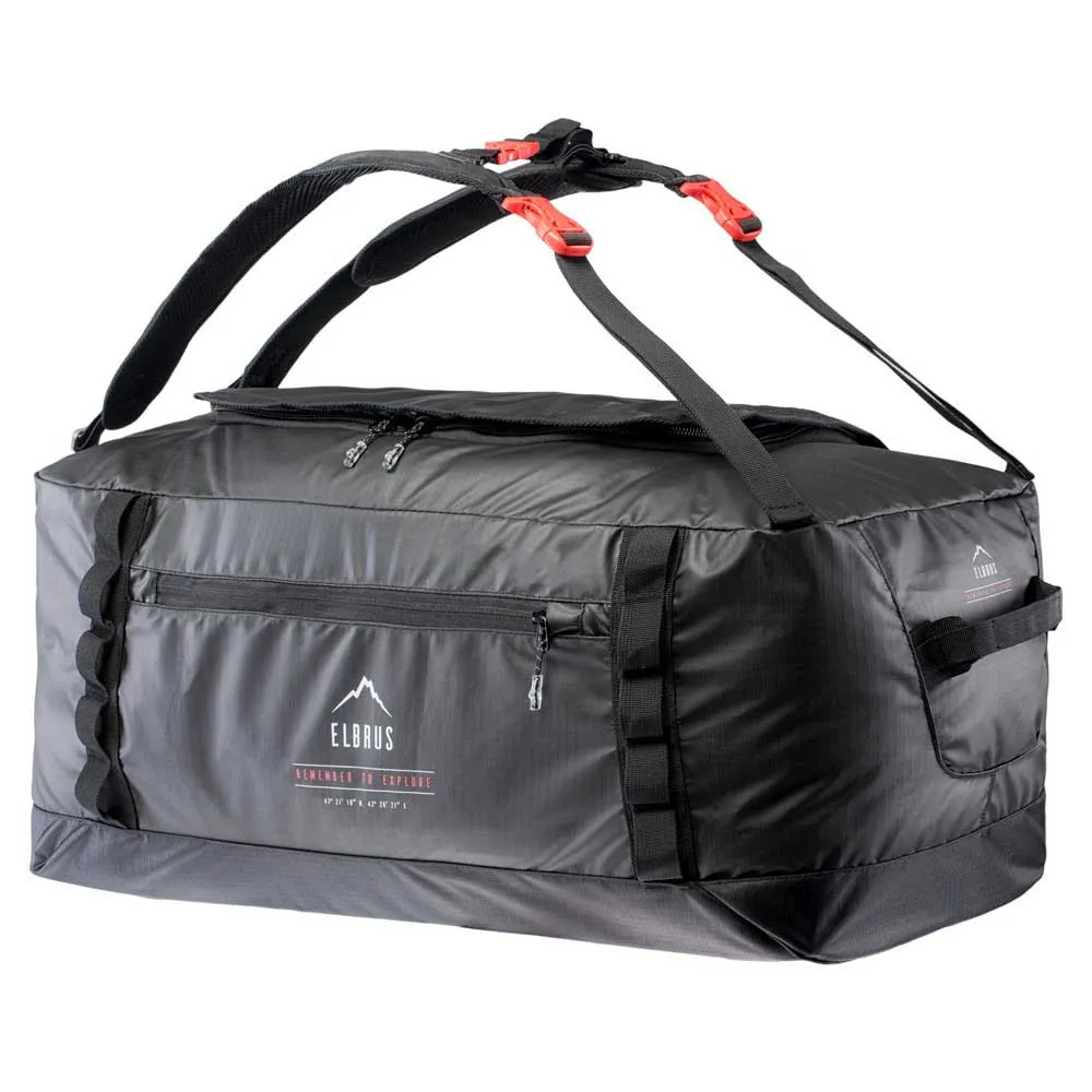 Elbrus Brightybag 65l Veske, Black / red