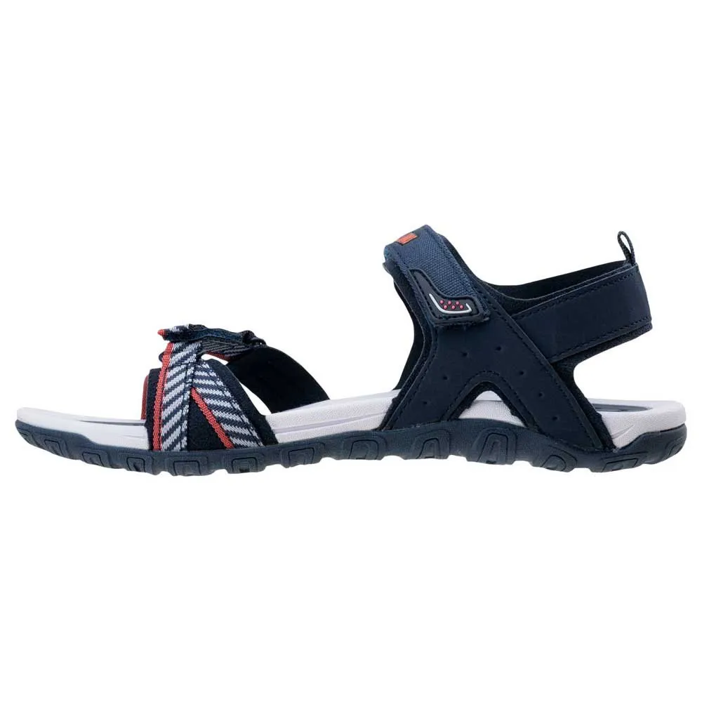 Elbrus Colusa Sandaler, Navy / white / watermelon red