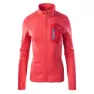 Elbrus Emino Polartec Genser Med Hel Glidelås, Hibiscus / ski patrol / blue bird