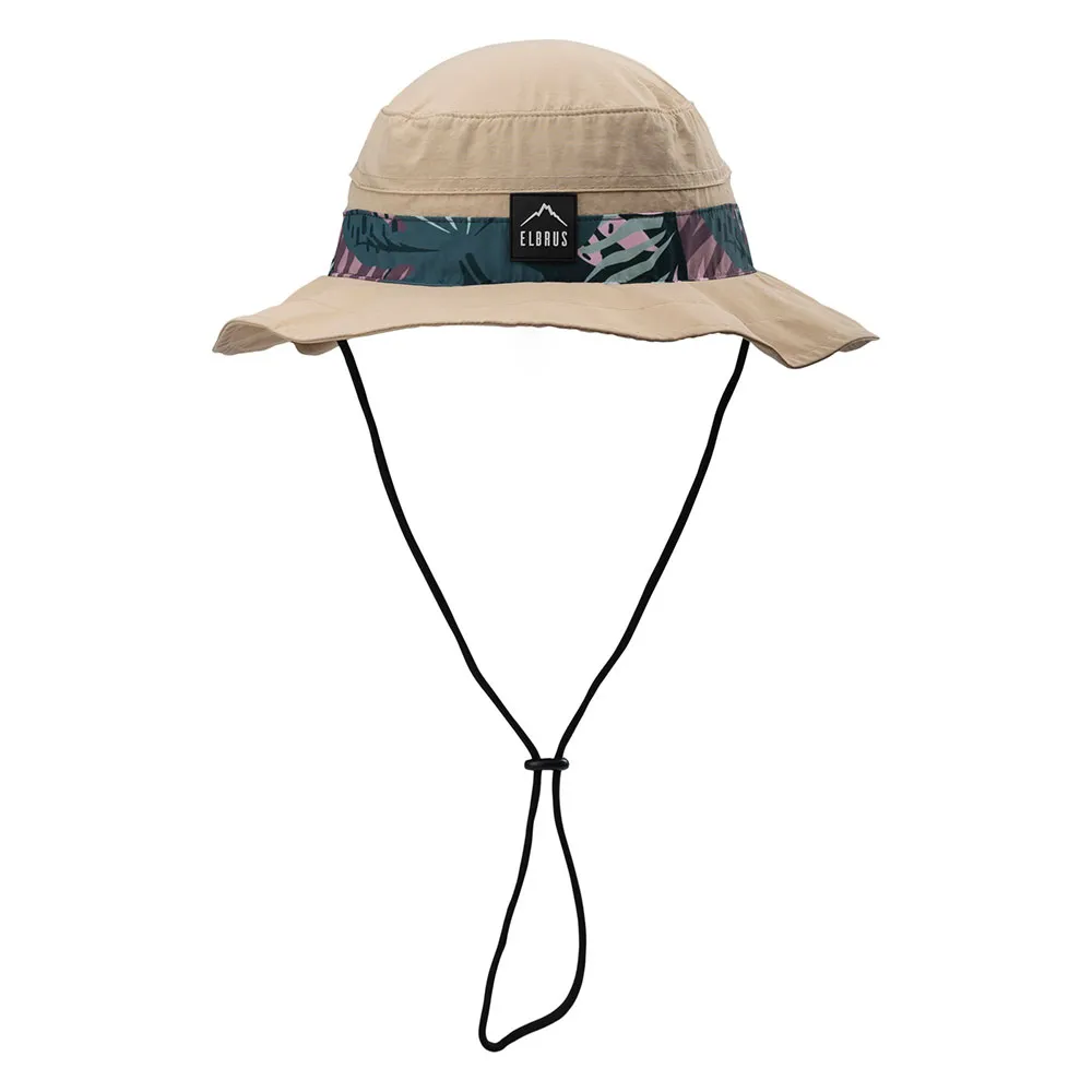 Elbrus Estevan Cap, Beige / pastel jungle print