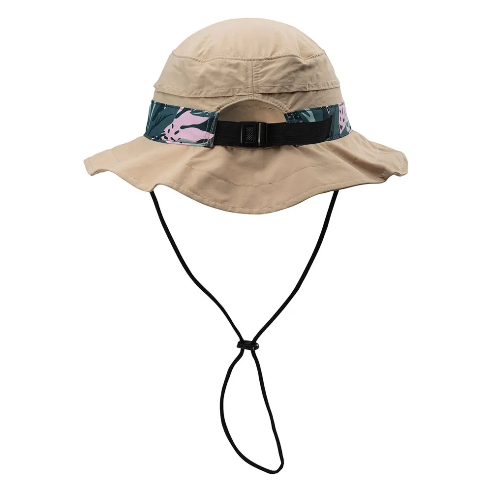 Elbrus Estevan Cap, Beige / pastel jungle print