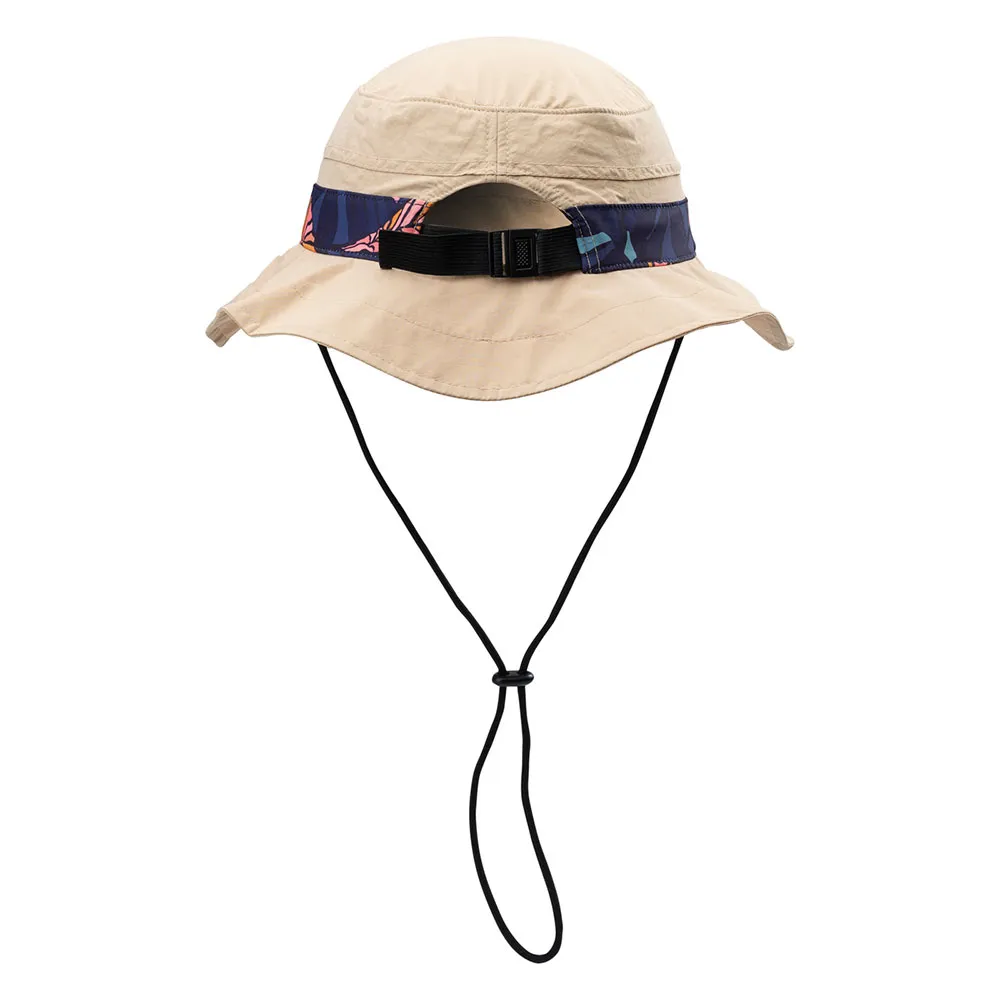 Elbrus Estevan Tg Lue, Beige / leaf print, One Size