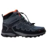 Elbrus Euberen Mid Wp Tursko, Dark grey / black / tangerine tango